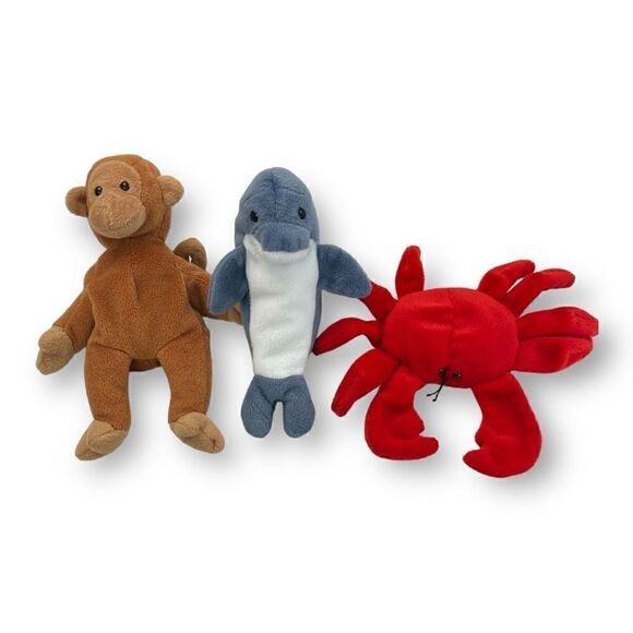 Ty Beanie Babies Bongo Echo Digger 3 Lot - Picture 1 of 8
